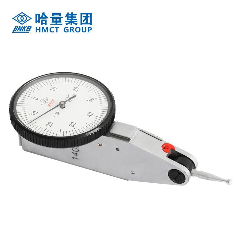 哈量杠杆千分表百分表0-0.8mm小较表仔0-0.2mm杠杆指示表指针式机