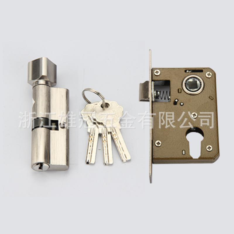 GDL厂家室内不门执锁0铜手拉锁欧式34锈钢门锁执手铜拉锁门锁