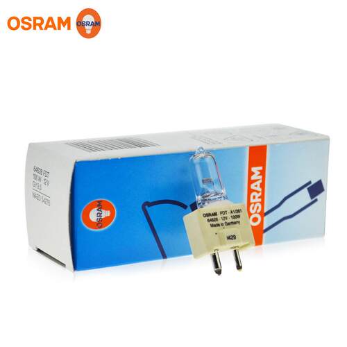 欧司朗OSRAM 64628 12V100W低电压卤素灯显微镜照明灯泡