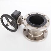 上海沪工法兰无品牌 X16上海开维喜特 蝶阀不锈钢轮法兰蝶阀PD341