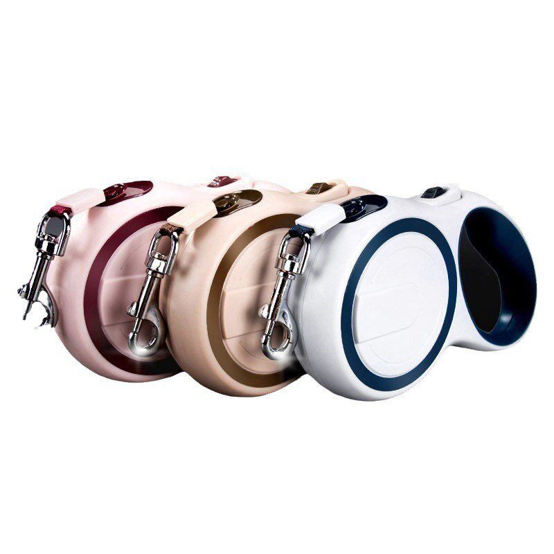 跨境亚马逊狗狗自动伸缩牵引绳宠物狗链子大型小型犬牵引带遛狗绳