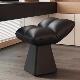 设计师化妆台真皮化妆凳客厅小凳子换鞋 凳旋转矮凳沙发凳美甲椅子