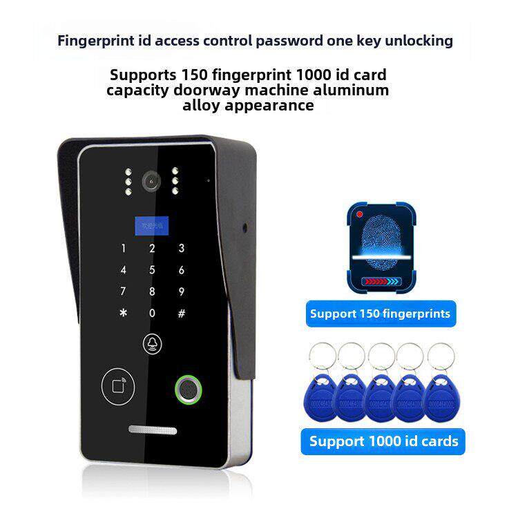 Shift视频对讲门铃家庭监控有线7英寸高清视频楼数字访问控制系统