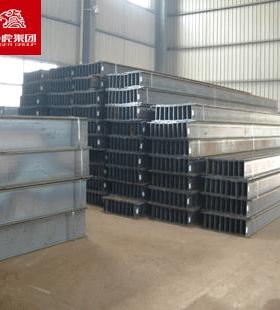 华虎现货莱钢S355JR工字钢 冷拉Q345B镀锌钢梁