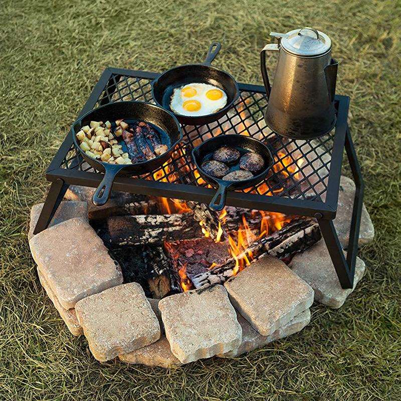 便携式户外烧烤架BBQ野营折叠烧烤炉简便烹饪架子烧烤网架