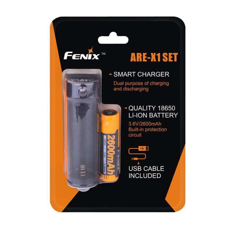 菲尼克斯Fenix ARE-X1智能单槽充电器 18650/26650