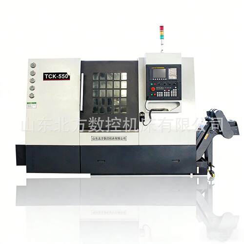 TCK550 车铣复合数控车床 斜床身线轨 全自动精密车削加工中心