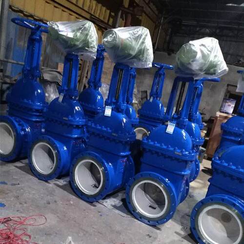 Z941F46-10P法兰式电动衬氟闸阀Z941F46耐腐蚀衬氟闸阀DN125