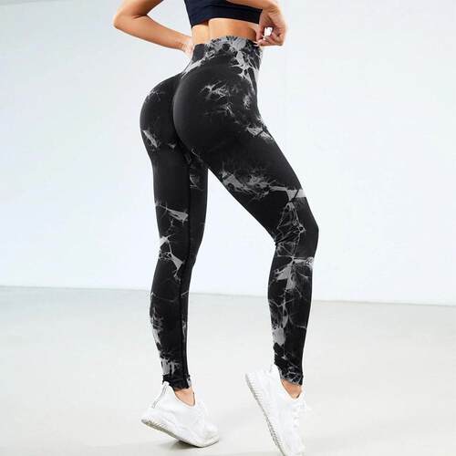 Fitness pants, women's high waisted sports tight pants,