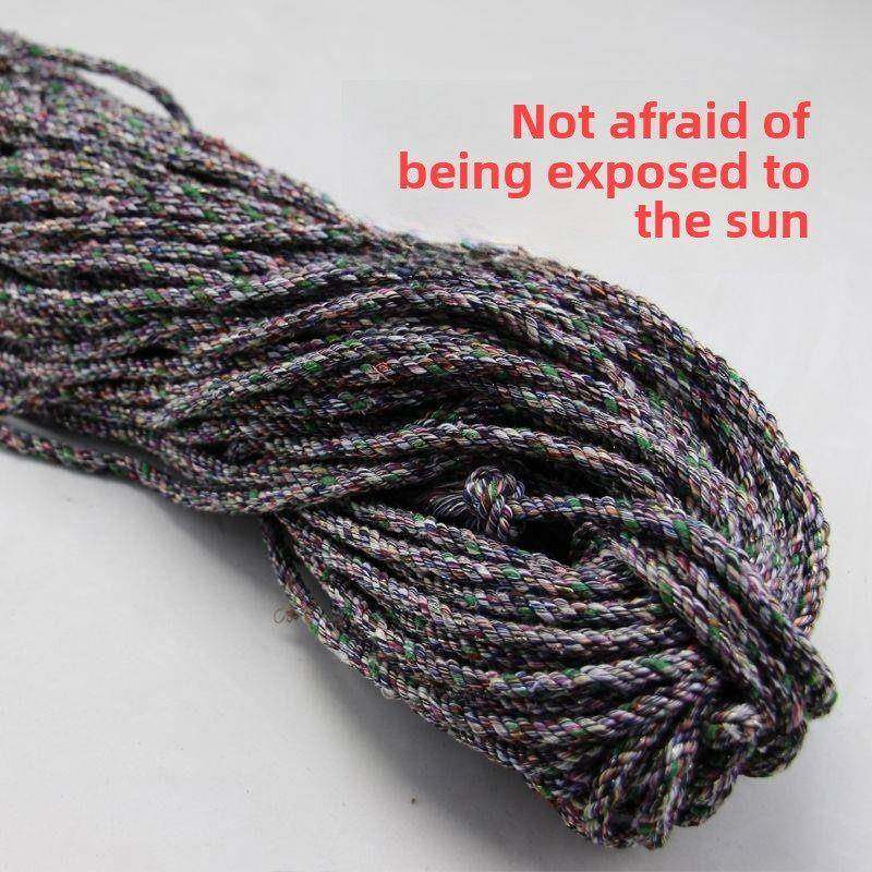 【品牌正品】花色绳大棚压膜尼龙绳绳子结实耐用耐晒捆绑绳封车软,收纳整理,绳子,淘宝优惠券,粉丝福利购,淘宝优惠卷