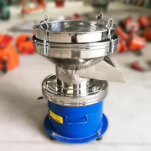 H650型振豆浆过滤DH-450D筛 锈钢小型不过滤动筛 单层过滤筛分机
