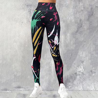 Running pants, abdominal compression yoga, fitness