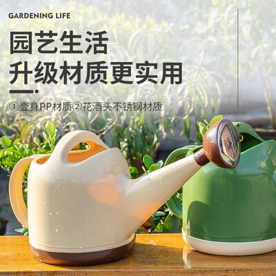 水壶浇花喷壶塑料浇长嘴洒壶AJS园艺浇菜壶家用淋洒花壶喷大花雾