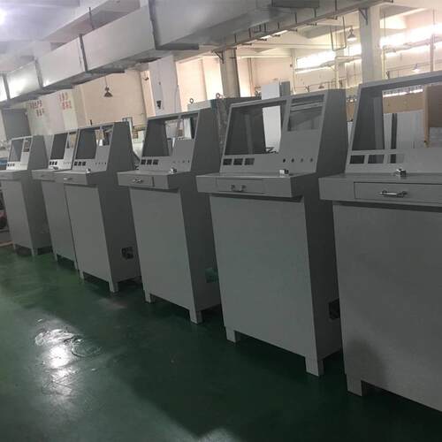 ZT琴式斜面操作台仿威图plc控制柜电控柜配电柜电控箱电气柜机柜