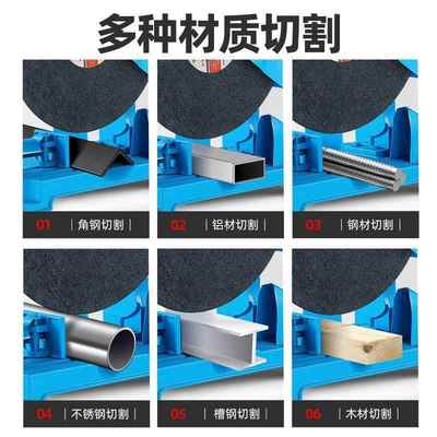 农乐40大功率钢材型材方管工业重型三相单0级相2.2/3型EQN/4KW切