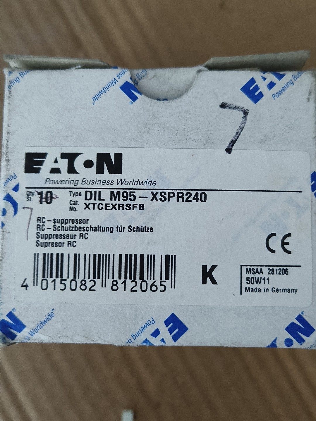 EATON伊顿默勒接触器浪涌模块  DILM95－XSPR2