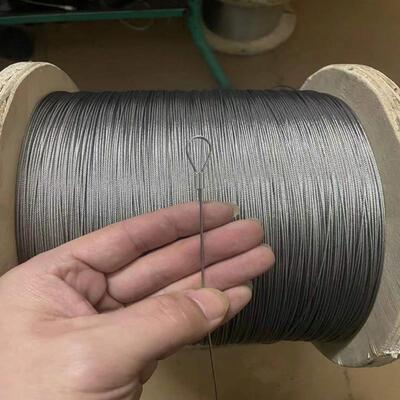 304不锈钢细软钢丝绳 0.3mm至4mm晾衣绳钓鱼挂画用拉线组合配件