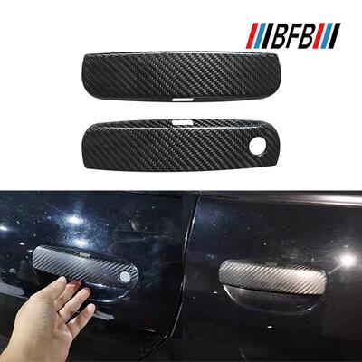 适用于道奇Charger战马Challenger挑战者碳纤维外车门拉把手框