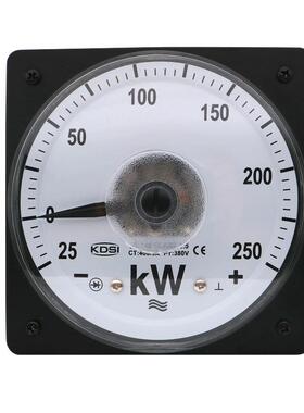 KDSI/康的斯 指针式功率表LS-110 -25+250kW 400/5A 380V广角度