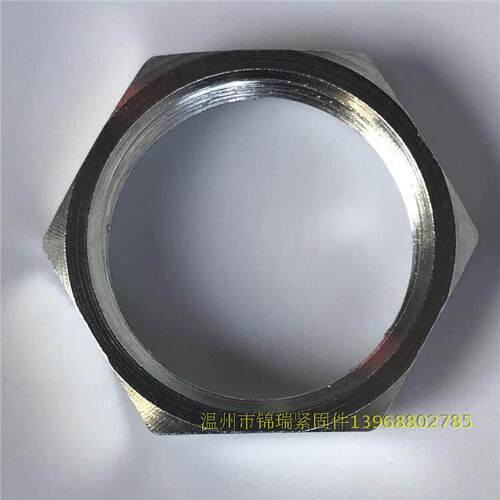 气缸六角螺母M20X1薄细牙螺帽M26X1X1.5M24M16x1.75M2728M18M22X2