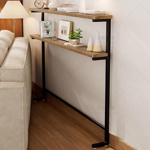 订制沙发后暖气置物架床头尾缝隙027长条空窄桌双层子省间收纳片