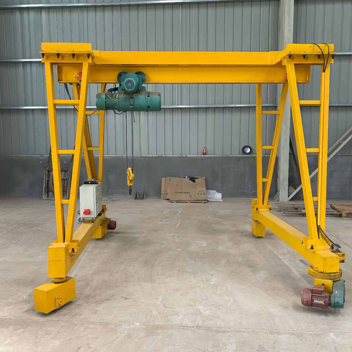 2机车间万向吨无轨旋转移动360龙门架吨设备吨吊吊装仓库1°3