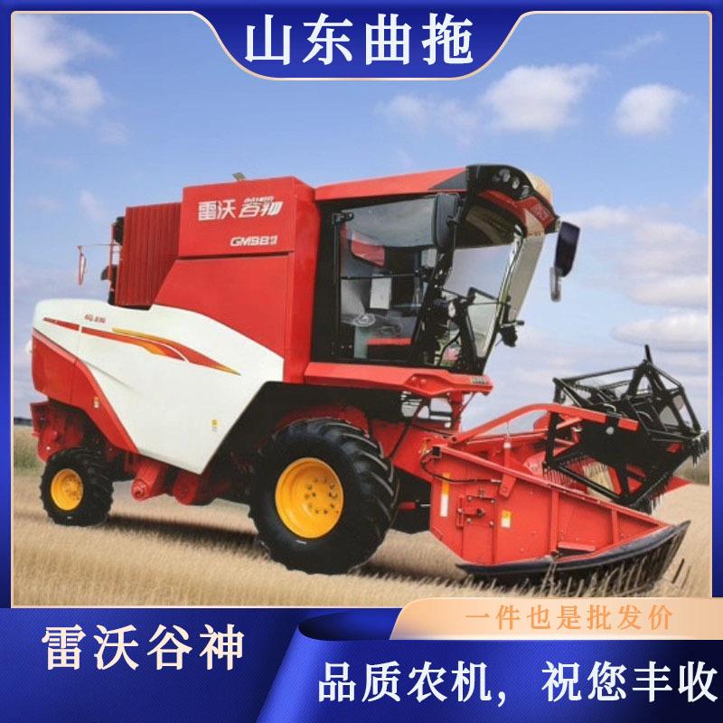 轮式自动装袋大豆收割农用机GM5125大型谷物联合收获机
