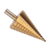 厂家三阶角台钻柄阶梯钻头宝塔钻开孔ISE孔器钢铁板4 4m2m