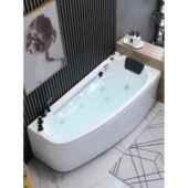 家恒用亚克599力浴缸小户型弧形窄边迷冲浪按摩温热加深泡日式 浴