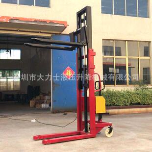 手电两用半电动堆高车堆垛车交流电动堆高机轻型半电动叉车