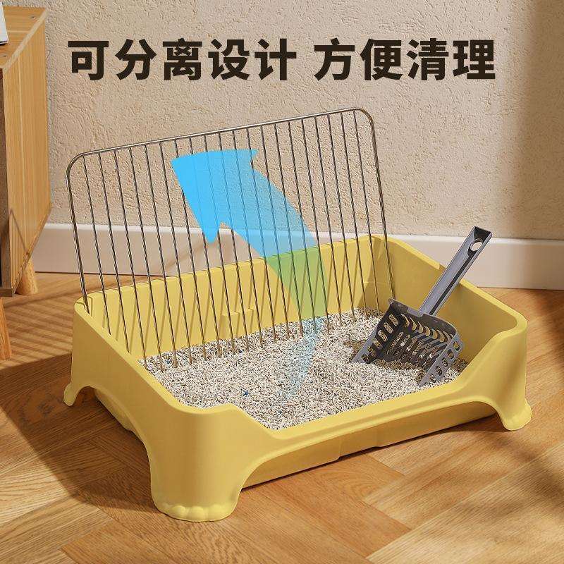比熊专用狗狗厕所大型小型犬尿盆防踩屎便盆宠物大小便狗砂盆