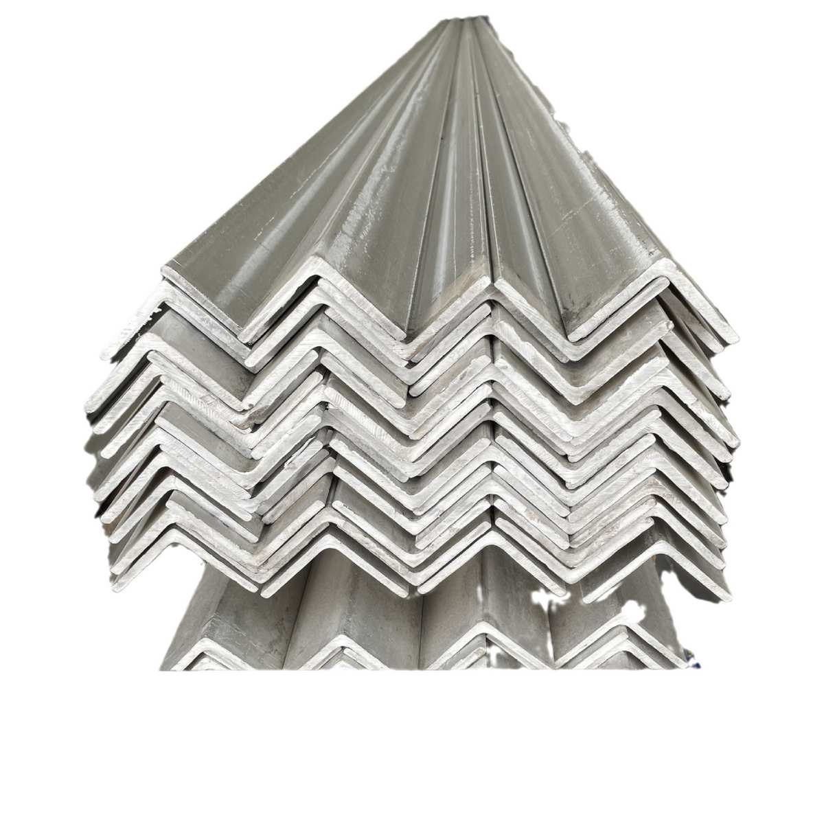 现货Q345B Q355等边三角铁幕墙建筑支架用可冲孔折弯镀锌角钢