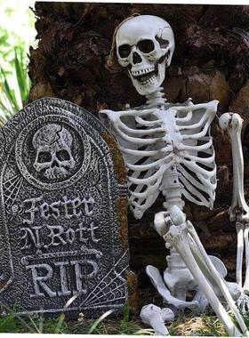 Halloween props bar haunted house atmosphere layout plastic