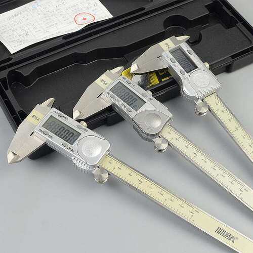 IP54级特马工业级电子数显游标卡尺0-150mm0-200mm0-300mm