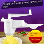 厨房搅蒜器家用小型手摇绞蒜泥机多功能手动姜蒜搅碎机塑料磨泥器