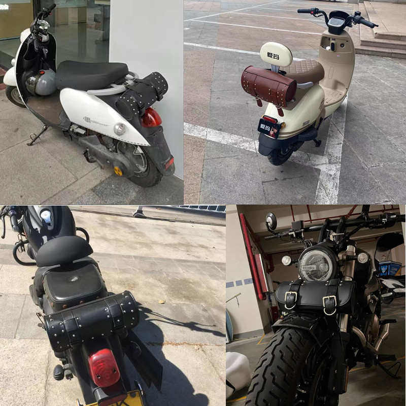 摩托车踏板车电动车自行车防水车头车尾挂包边包侧边包工具包边袋