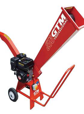 威尔德GTS600树枝粉碎机园林碎枝木材动力手拉式碎枝机