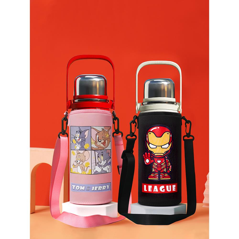 germ可口可乐联名专用水杯套斜挎保温杯配件杯套保护套水壶杯子套