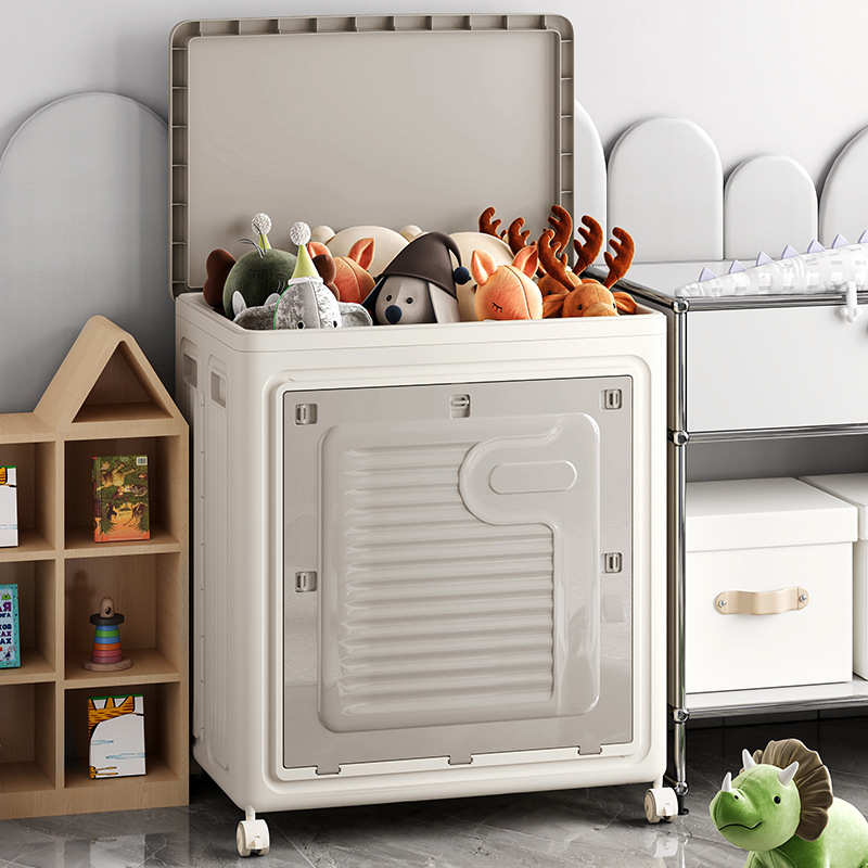 箱被子床头柜箱整理换季箱翻盖衣服物大容量盒收纳储超大家用衣物