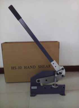 家生产板机 小型手动剪板机H厂S---10剪剪板机