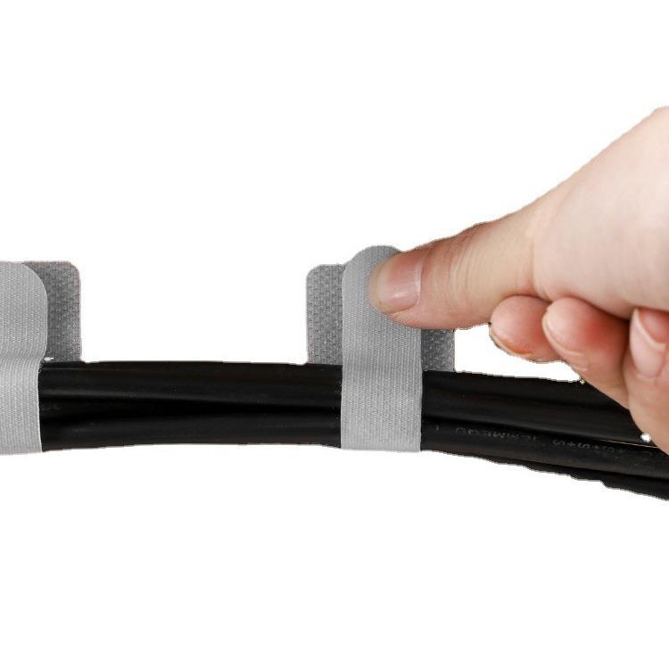 数据线束线带收纳魔术排插固定器