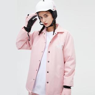 滑款 FCY反雪光透气滑雪衣男防潮水雪服 服女新教练夹克情侣款