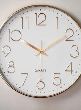 Clock wall clock living room watch bedroom clock silent atmo