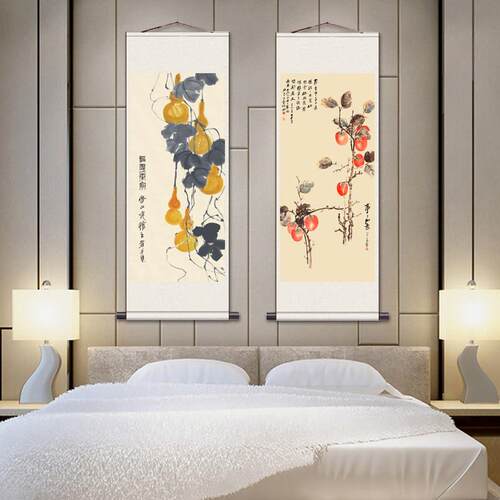 王羲之兰序画 画心国画 画书XRE法装饰亭 画装裱挂卷轴画手卷画