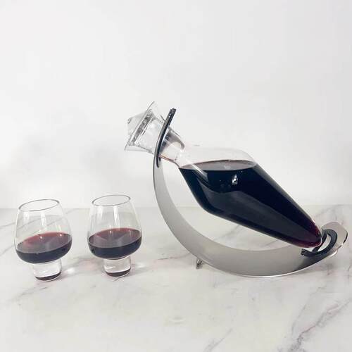 现代轻奢欧式丘比特酒具醒酒器样板间餐厅客厅摆件