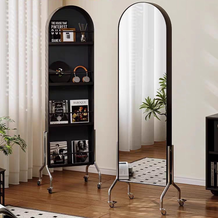 穿衣镜可移动简约试衣镜子穿衣镜