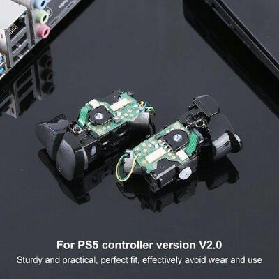 Left Right Triggers Buttons with Vibration Motor Trigger