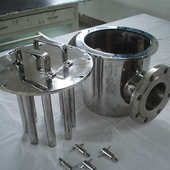 不锈钢管道除铁器食品级液体浆料磁性过滤器吸铁石高强磁棒吸铁器