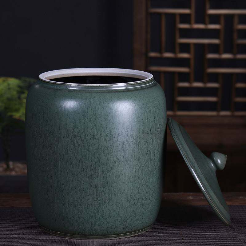 30斤50斤景德镇陶瓷米缸油缸水缸家用密封带盖防潮防虫米桶储物罐