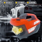 便携高压2手20V提清洗家用大功全自动洗车率机可884机调节压力清